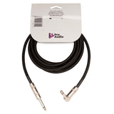 FocusProAudio Woven Right Angle Instrument Cable (10-Feet)