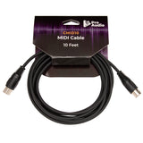 FocusProAudio MIDI Cable (10-Feet)