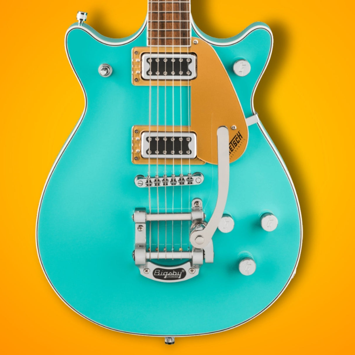 Gretsch G5232T Electromatic Double Jet FT Electric Guitar (Caicos Green)