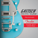 Gretsch G5232T Electromatic Double Jet FT 6 String Kailani Blue Electric Guitar