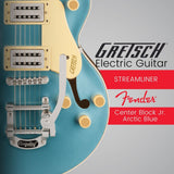 Gretsch G2655T Streamliner Center Block Jr. Double-Cut Electric Guitar (Blue)