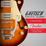 Gretsch G2655T Streamliner Center Block Jr. Double-Cut Electric Guitar (Forge)