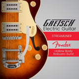 Gretsch G2420T Streamliner Hollow Body Electric Guitar (Robusto Burst)