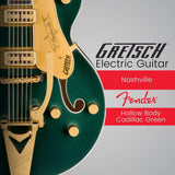 Gretsch Nashville Hollow Body Electric Guitar (Cadillac Green)