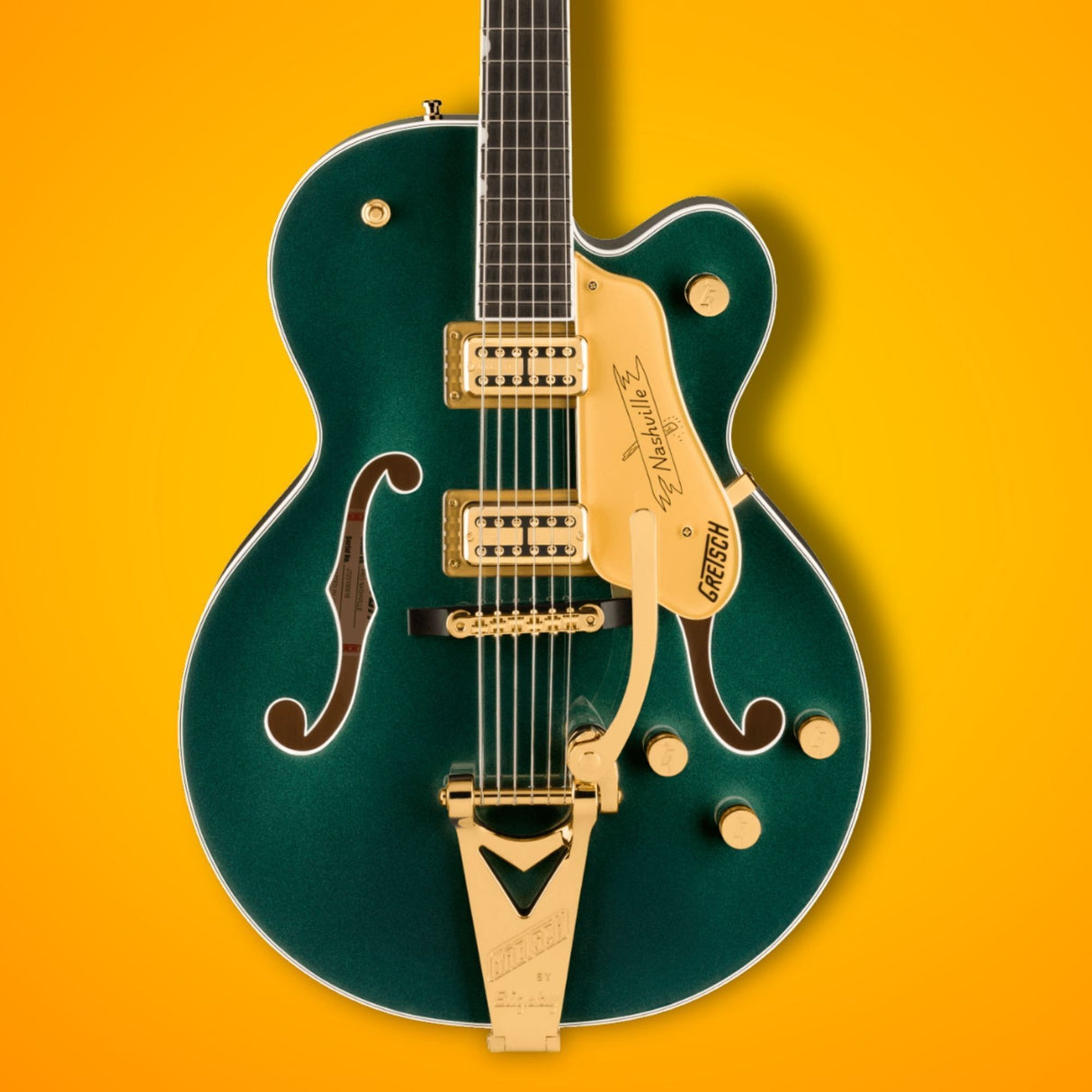 Gretsch Nashville Hollow Body Electric Guitar (Cadillac Green)