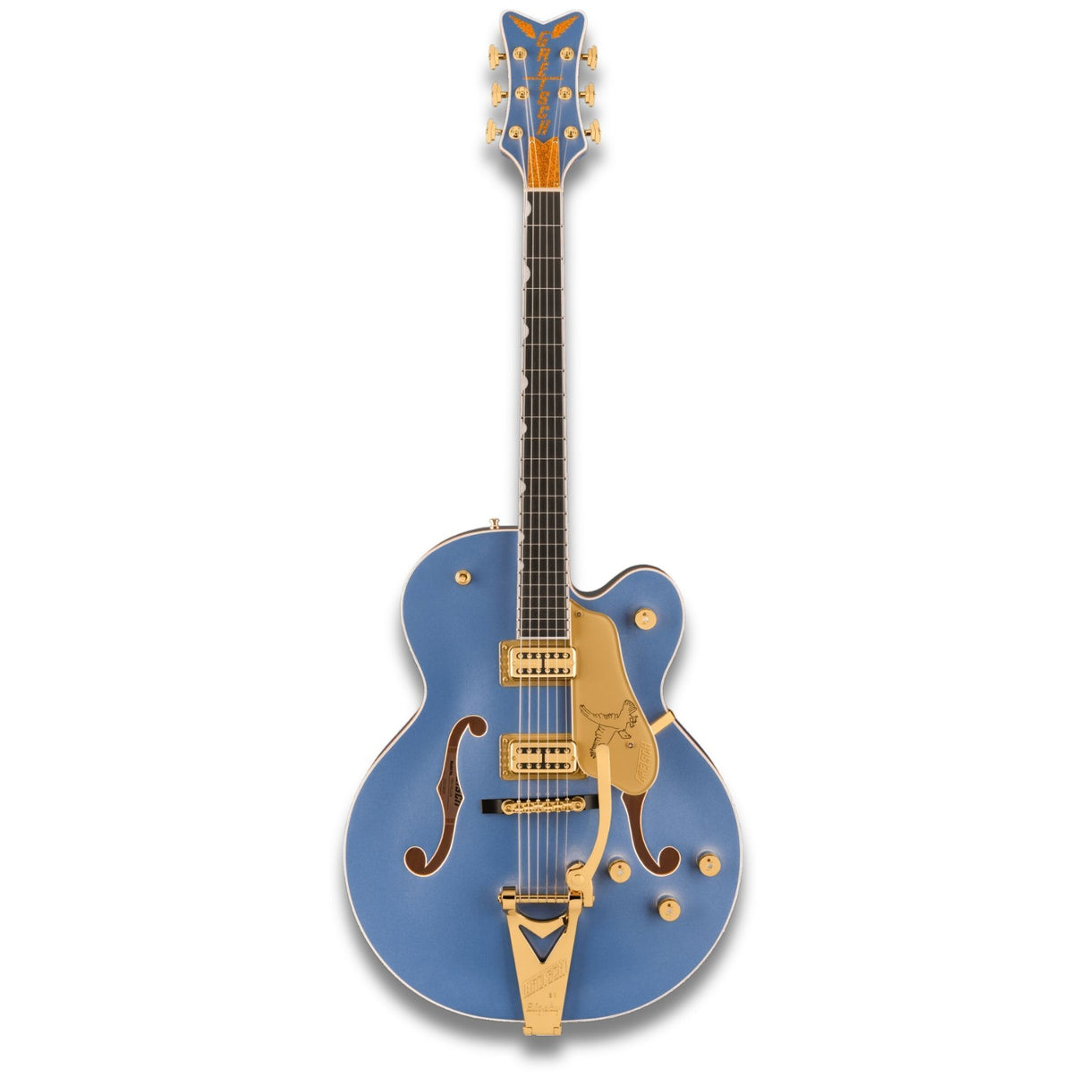 Gretsch Falcon Hollow Body Electric Guitar (Cerulean Smoke)