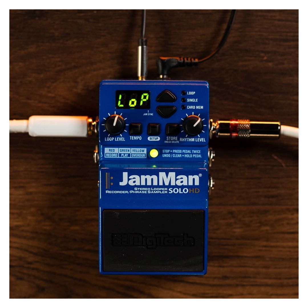 DigiTech JamMan Solo HD High Def Looper USB Effects Pedal with JamSync