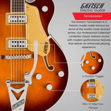 Gretsch Tennessean Hollow Body Havana Burst Electric Guitar Bundle