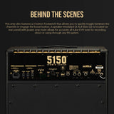 EVH 5150 Iconic Series EL34 40W 1x12 Tube Combo Amp (Black)