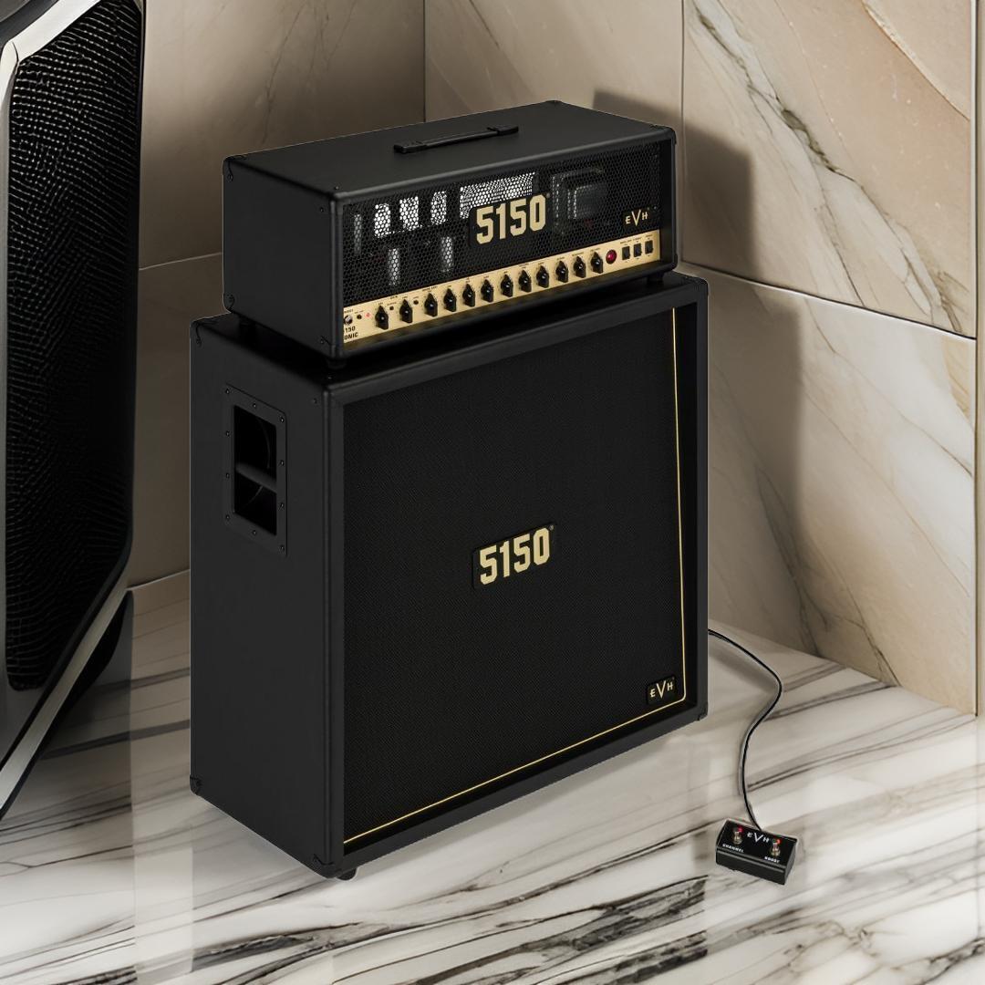 EVH 5150 Iconic Series EL34 160W 4x12 Amp Cabinet (Black)