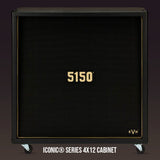 EVH 5150 Iconic Series EL34 160W 4x12 Amp Cabinet (Black)