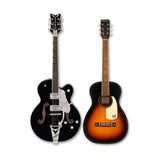 Gretsch Falcon Hollow Body Black Electric Guitar Bundle