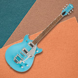 Gretsch G5232T Electromatic Double Jet FT Kailani Blue Electric Guitar Bundle