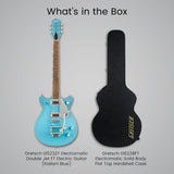 Gretsch G5232T Electromatic Double Jet FT Kailani Blue Electric Guitar Bundle