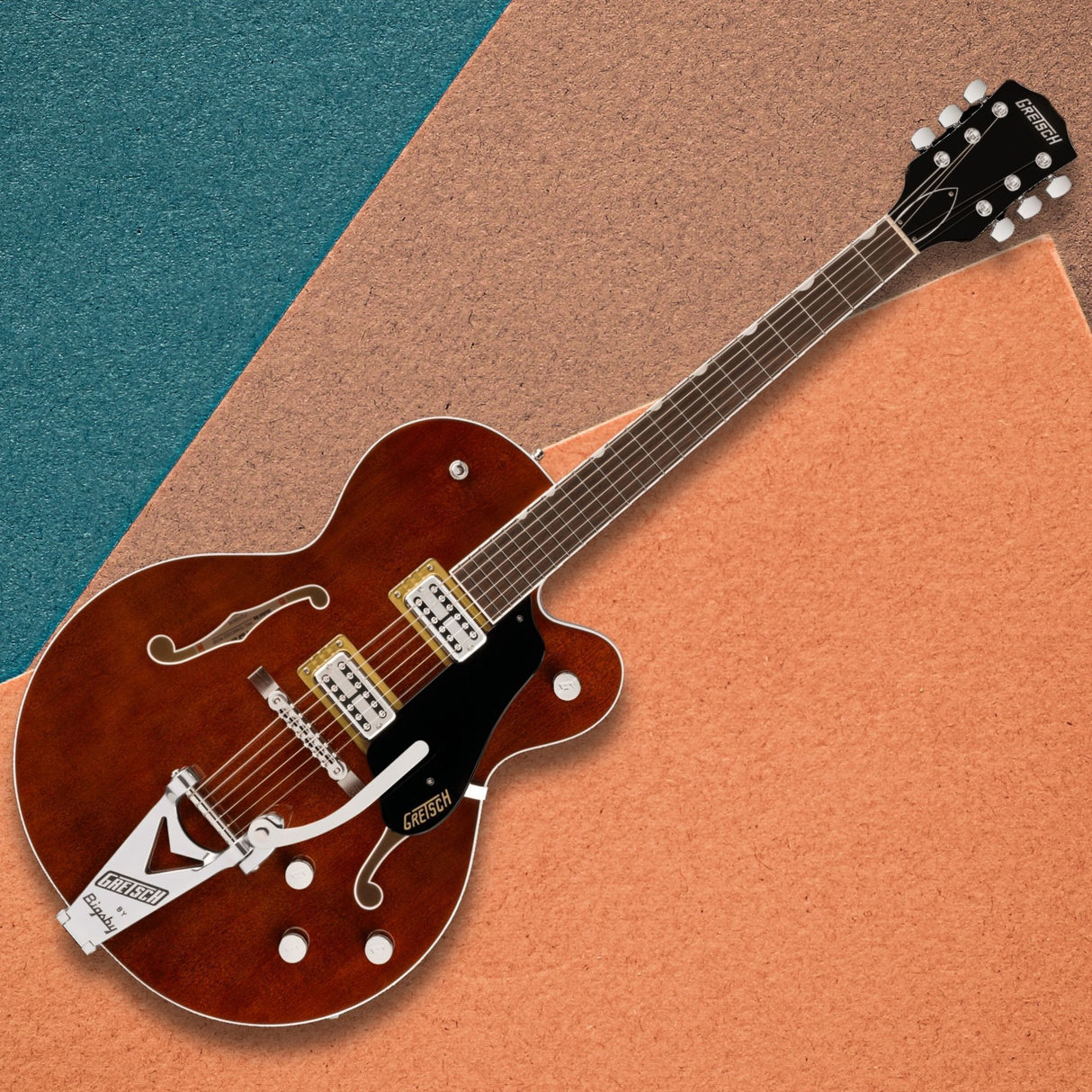Gretsch Tennessean Hollow Body Walnut Stain Electric Guitar Bundle