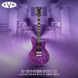 EVH SA-126 Special QM Electric Guitar - Trans Purple Ebony