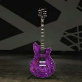 EVH SA-126 Special QM Electric Guitar - Trans Purple Ebony