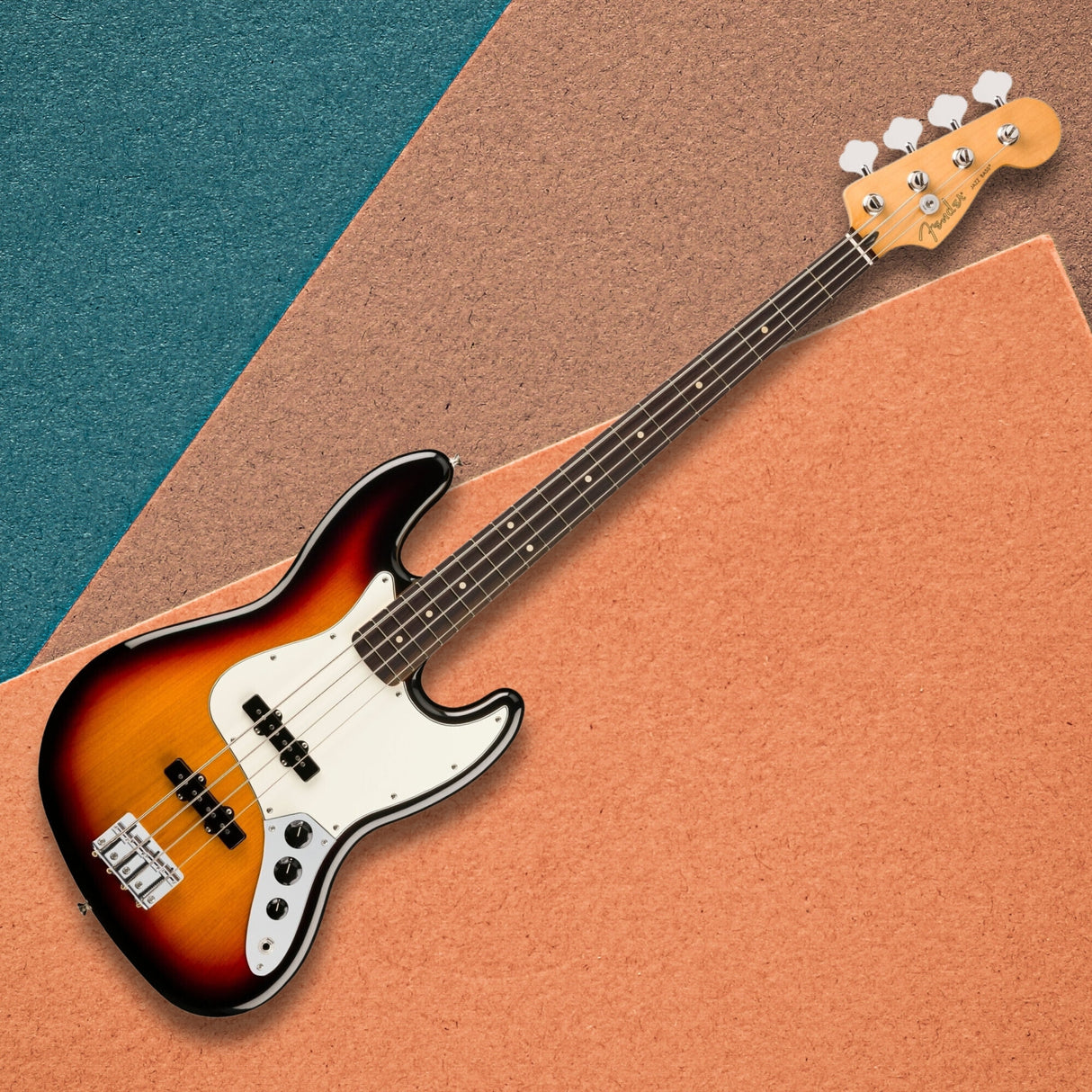 Fender Player II Jazz Bass, Rosewood Fingerboard, 3-Color Sunburst