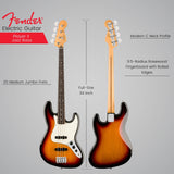 Fender Player II Jazz Bass, Rosewood Fingerboard, 3-Color Sunburst