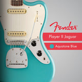 Fender Player II Jaguar, Rosewood Fingerboard, Aquatone Blue Electric Guitar