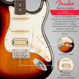 Fender Player II Stratocaster HSS, 3-Color Sunburst Electric Guitar