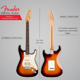 Fender Player II Stratocaster HSS, 3-Color Sunburst Electric Guitar