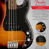 Fender Player II Precision Bass, Rosewood Fingerboard, 3-Color Sunburst