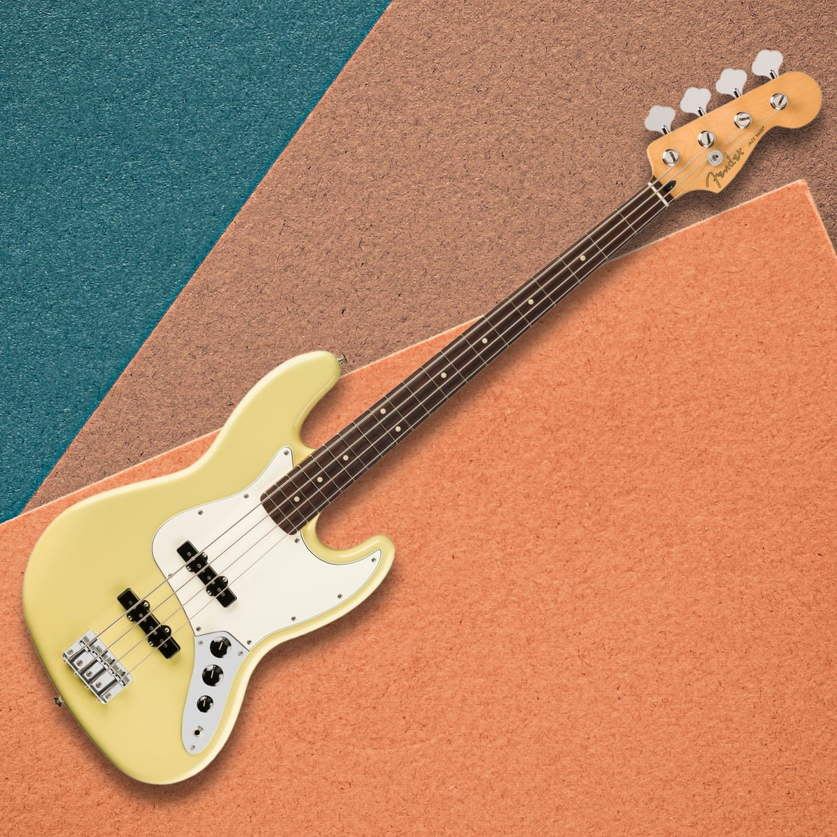Fender Player II Jazz Bass, Rosewood Fingerboard, Hialeah Yellow