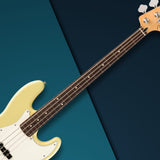 Fender Player II Jazz Bass, Rosewood Fingerboard, Hialeah Yellow