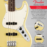 Fender Player II Jazz Bass, Rosewood Fingerboard, Hialeah Yellow
