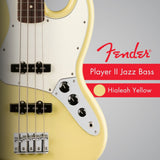 Fender Player II Jazz Bass, Rosewood Fingerboard, Hialeah Yellow