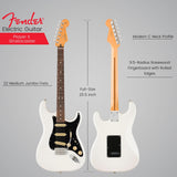 Fender Player II Stratocaster, Rosewood Fingerboard, Polar White Electric Guitar