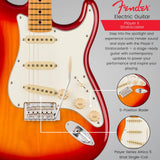 Fender Player II Maple Fingerboard, Aged Cherry Burst Electric Guitar