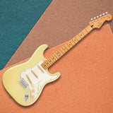 Fender Player II Stratocaster, Maple Fingerboard, Hialeah Yellow Electric Guitar