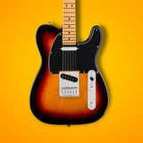 Fender Player II Telecaster, Maple Fingerboard, 3-Color Sunburst Electric Guitar