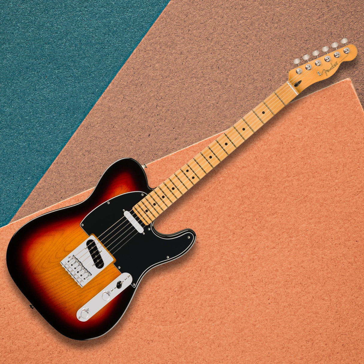 Fender Player II Telecaster, Maple Fingerboard, 3-Color Sunburst Electric Guitar