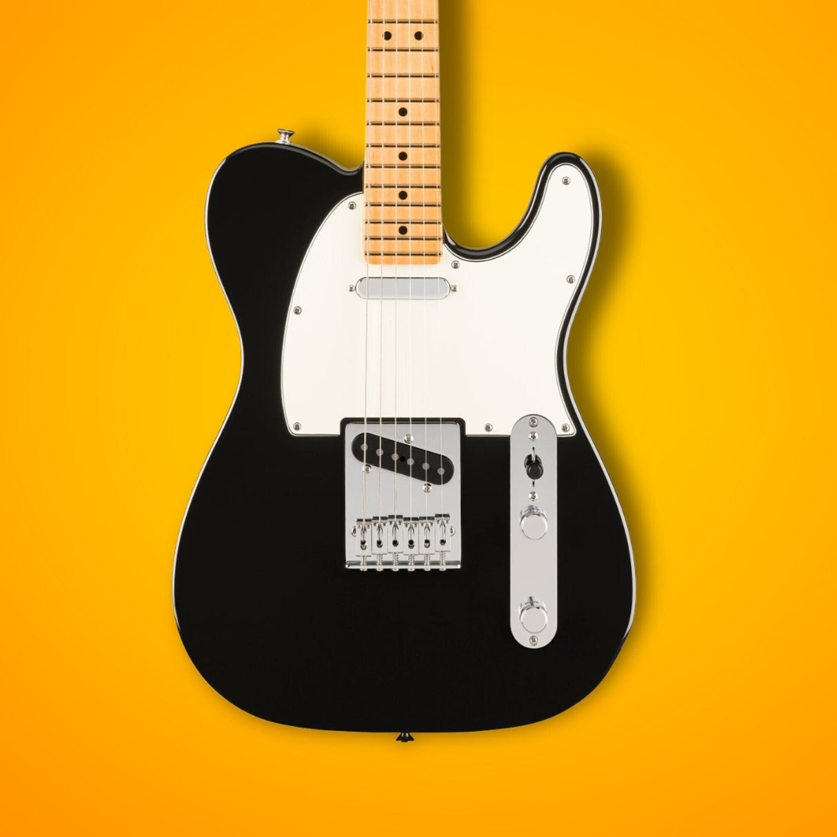Fender Player II Telecaster, Maple Fingerboard, Black Electric Guitar