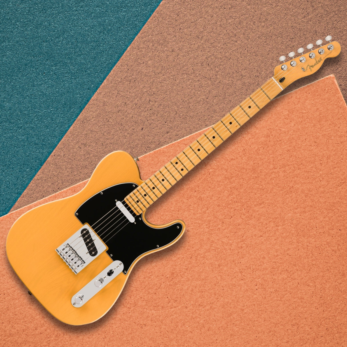 Fender Player II Telecaster Maple Fingerboard Butterscotch Electric Guitar