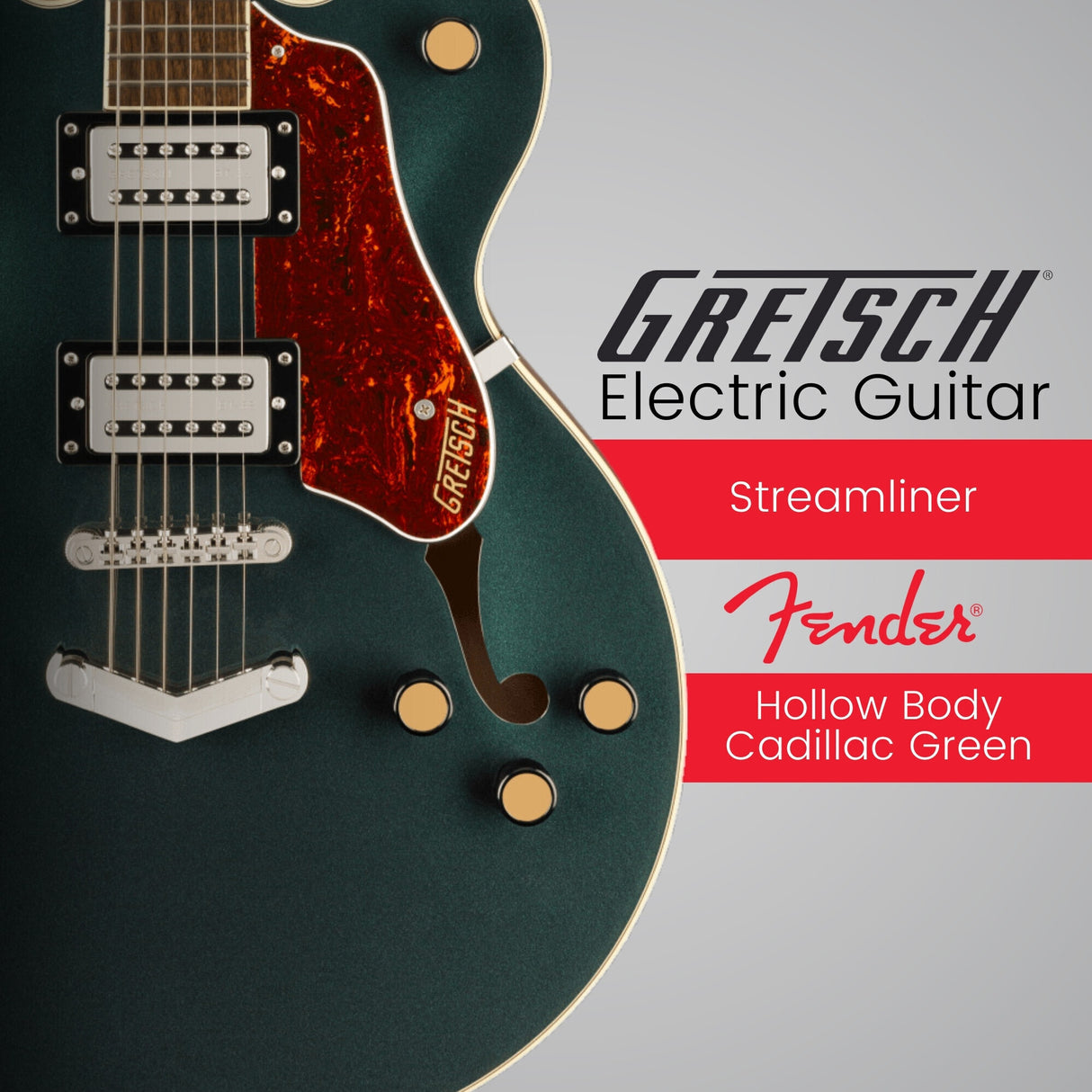 Gretsch G2622 Streamliner Center Block Double-Cut (Cadillac Green)