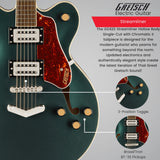 Gretsch G2622 Streamliner Center Block Double-Cut (Cadillac Green)