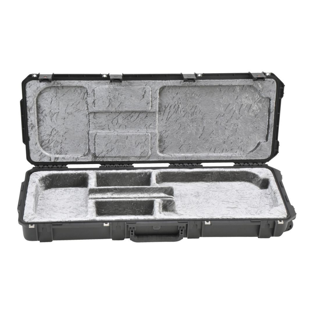 SKB 3i-4214-OP iSeries Electric Guitar Case, Open Cavity, TSA Latches, w/wheels