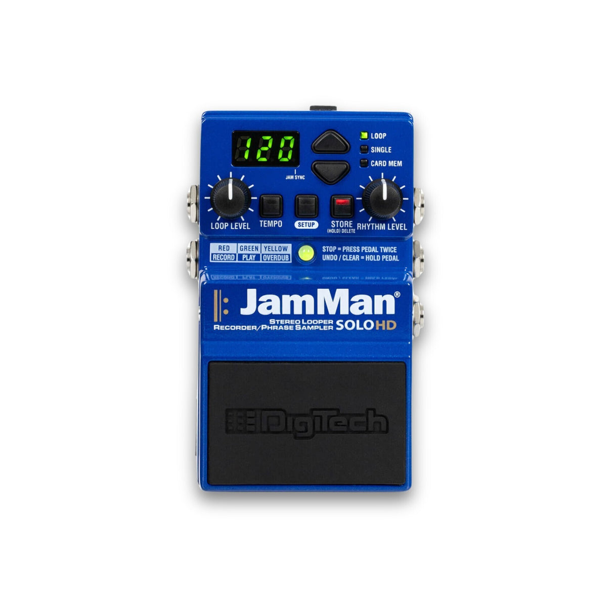 DigiTech JamMan Solo HD High Def Looper USB Effects Pedal with JamSync