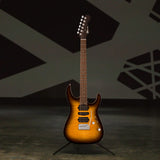 Charvel MJ DK24 HSH 2PT W Mahogany 6-String Electric Guitar (Antique Burst)