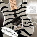 Charvel Super-Stock SD1 H 2PT M Electric Guitar (Silver Bengal)