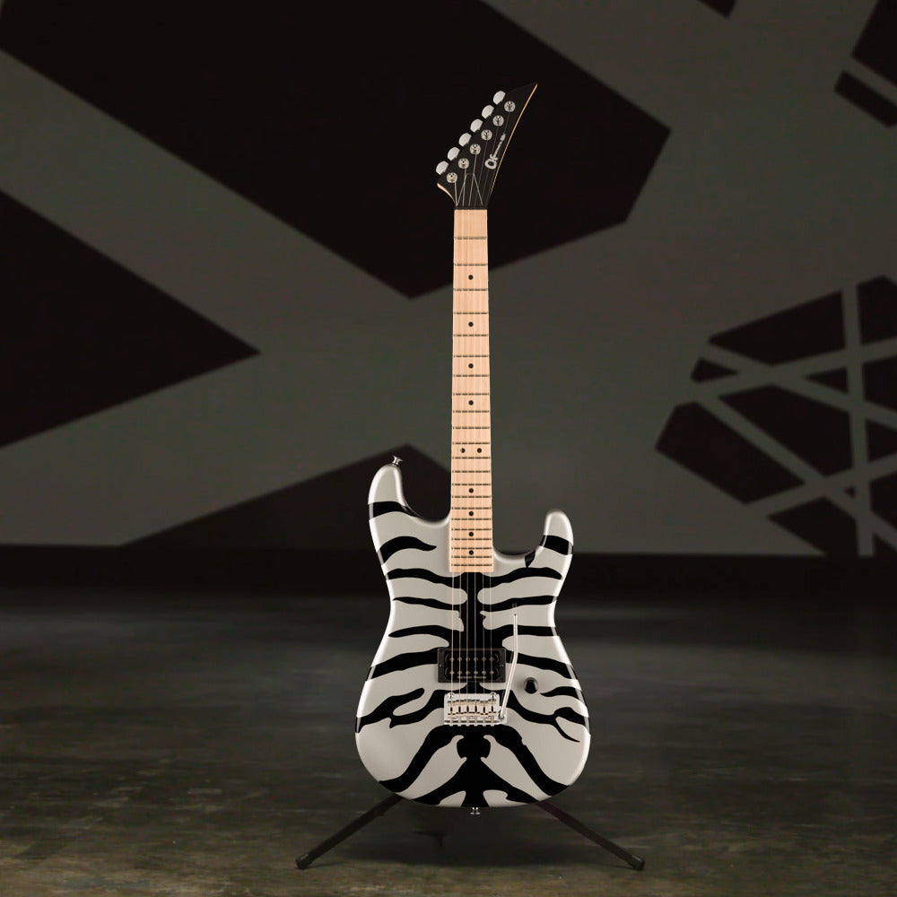 Charvel Super-Stock SD1 H 2PT M Electric Guitar (Silver Bengal)