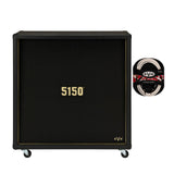 EVH 5150 Iconic Series EL34 160W 4x12 Amp Cabinet (Black) with Speaker Cable