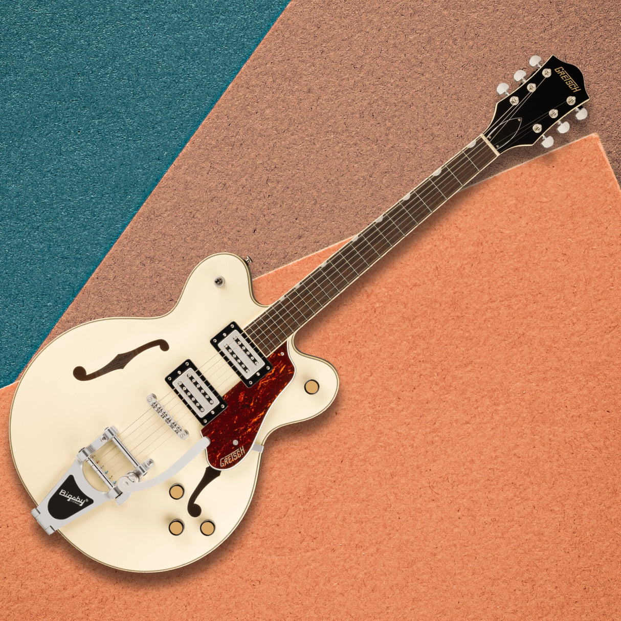 Gretsch G2622T Streamliner Center Block Double-Cut Electric Guitar (White)
