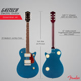 Gretsch Streamliner Jet Club Single-Cut Electric Guitar (Dark Denim)