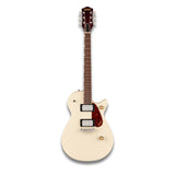 Gretsch Streamliner Jet Club Single-Cut Electric Guitar (Vintage White) Bundle