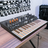 Arturia MicroFreak Hybrid Synthesizer with Decksaver Cover and Studio Headphones